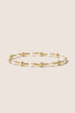 Dignity Sincerity Gold 4mm Bracelet