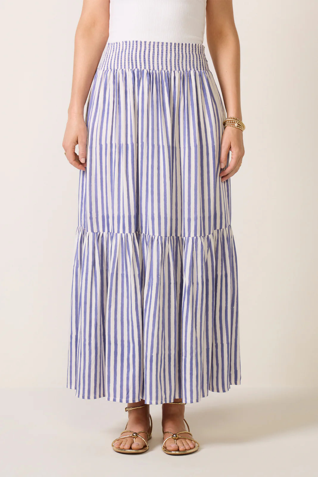 Shirred Skirt