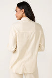 Frankie Stretch Linen Long Shacket