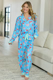 Cozy Crush Long Sleeve Pajama Top Berry Bliss