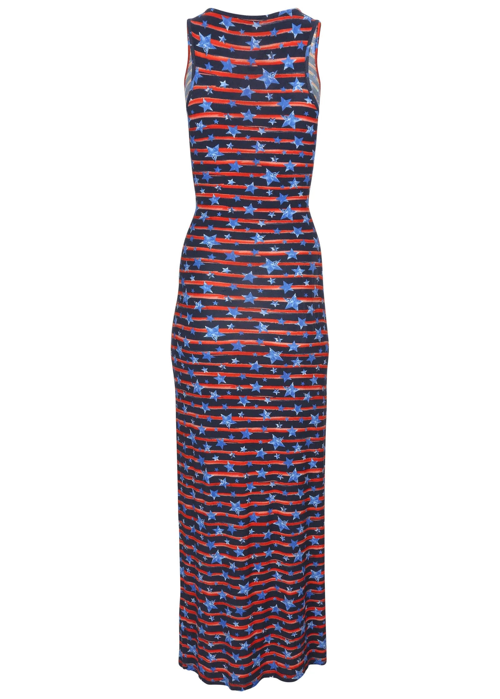 Tank Maxi Dress Dark Gettysburg Gouache