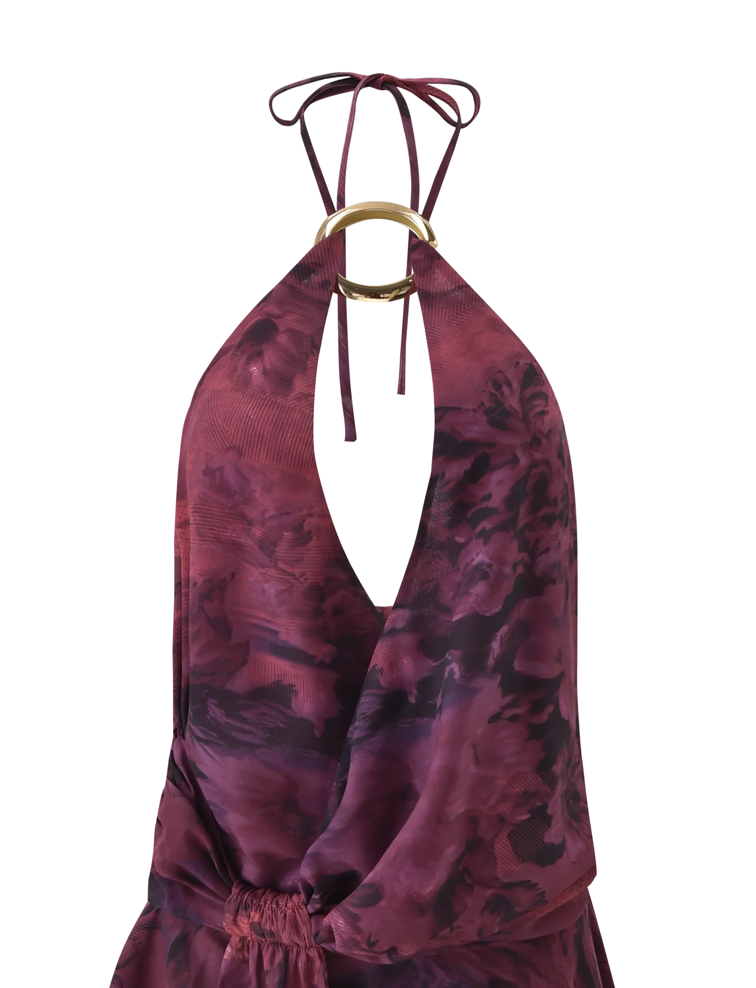 INDIGO MINI DRESS 20 BURGUNDY ROMANTICA