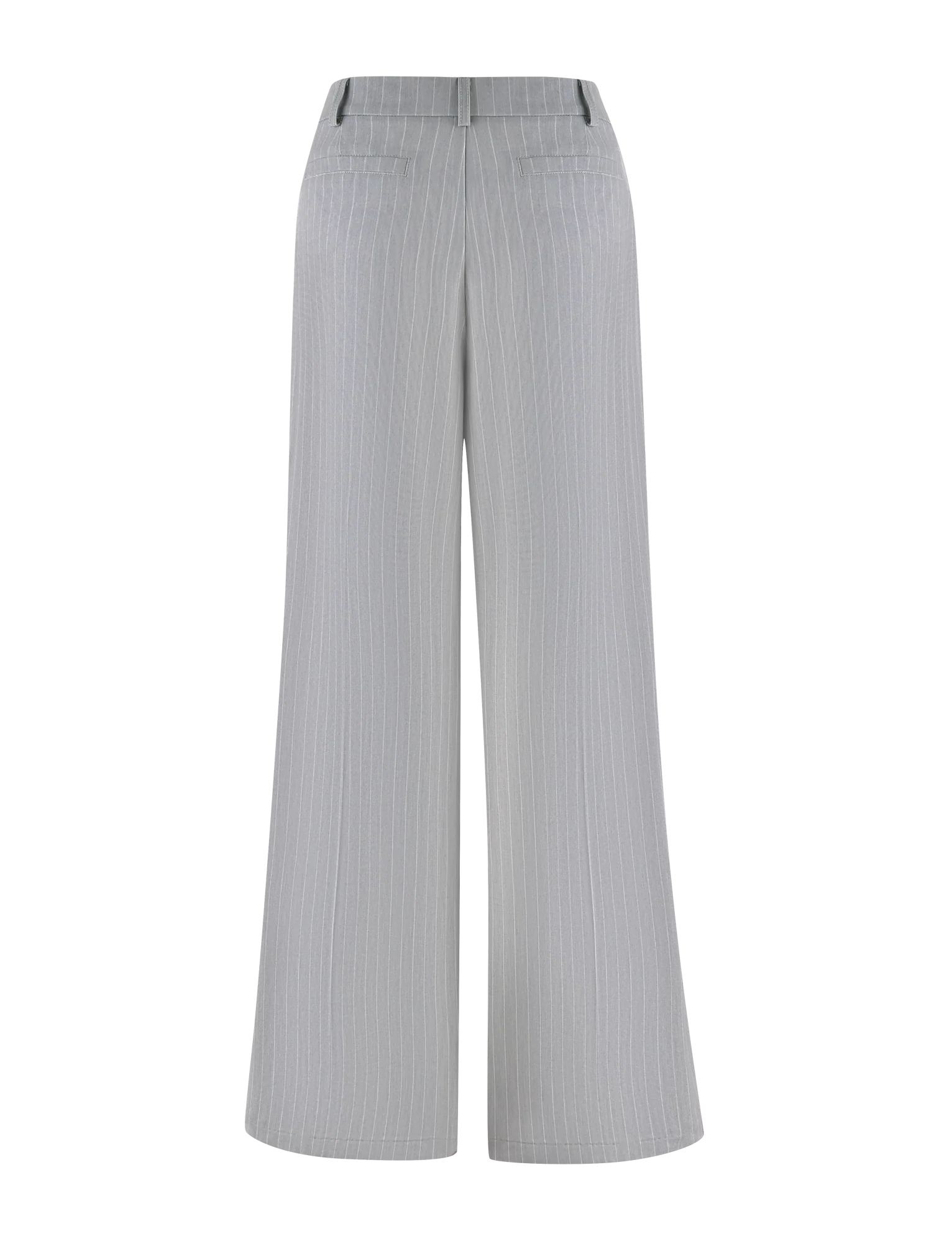AMBERLY SUIT PANT GREY PINSTRIPE GREY PINSTRIPE