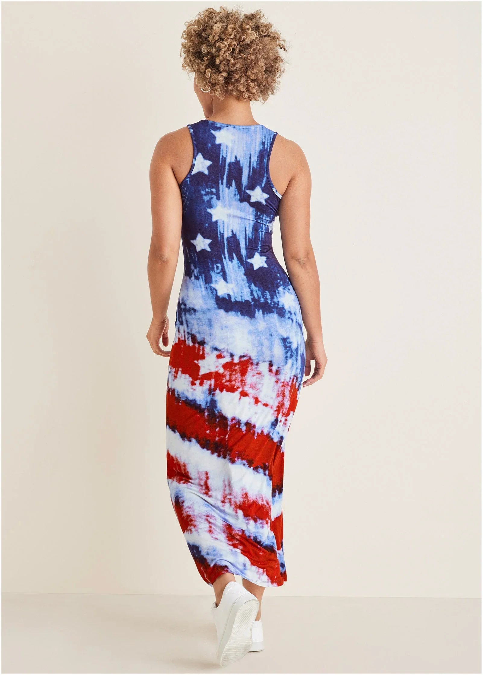 Tank Maxi Dress Boardwalk Flag