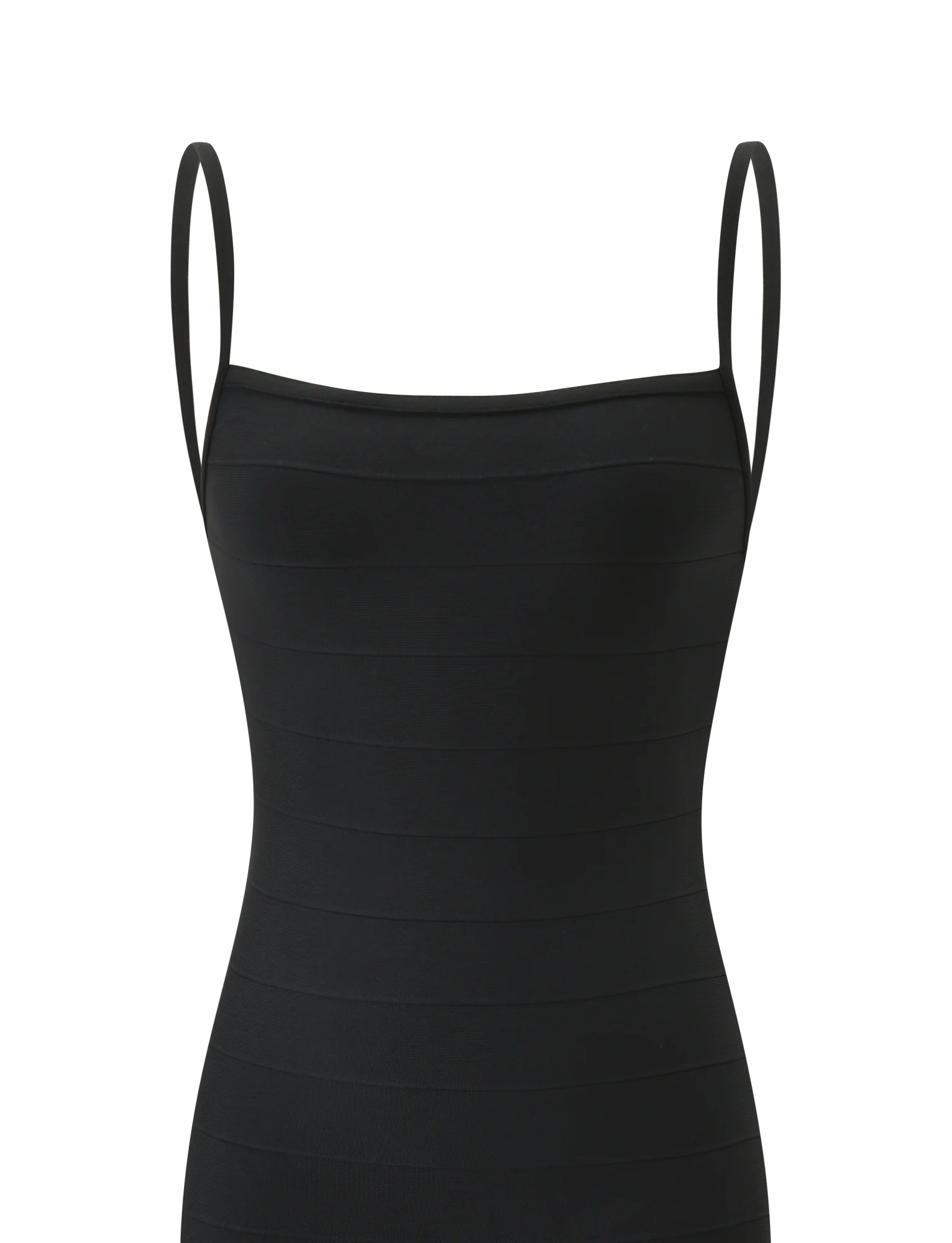 MIDORI MIDI BANDAGE DRESS BLACK