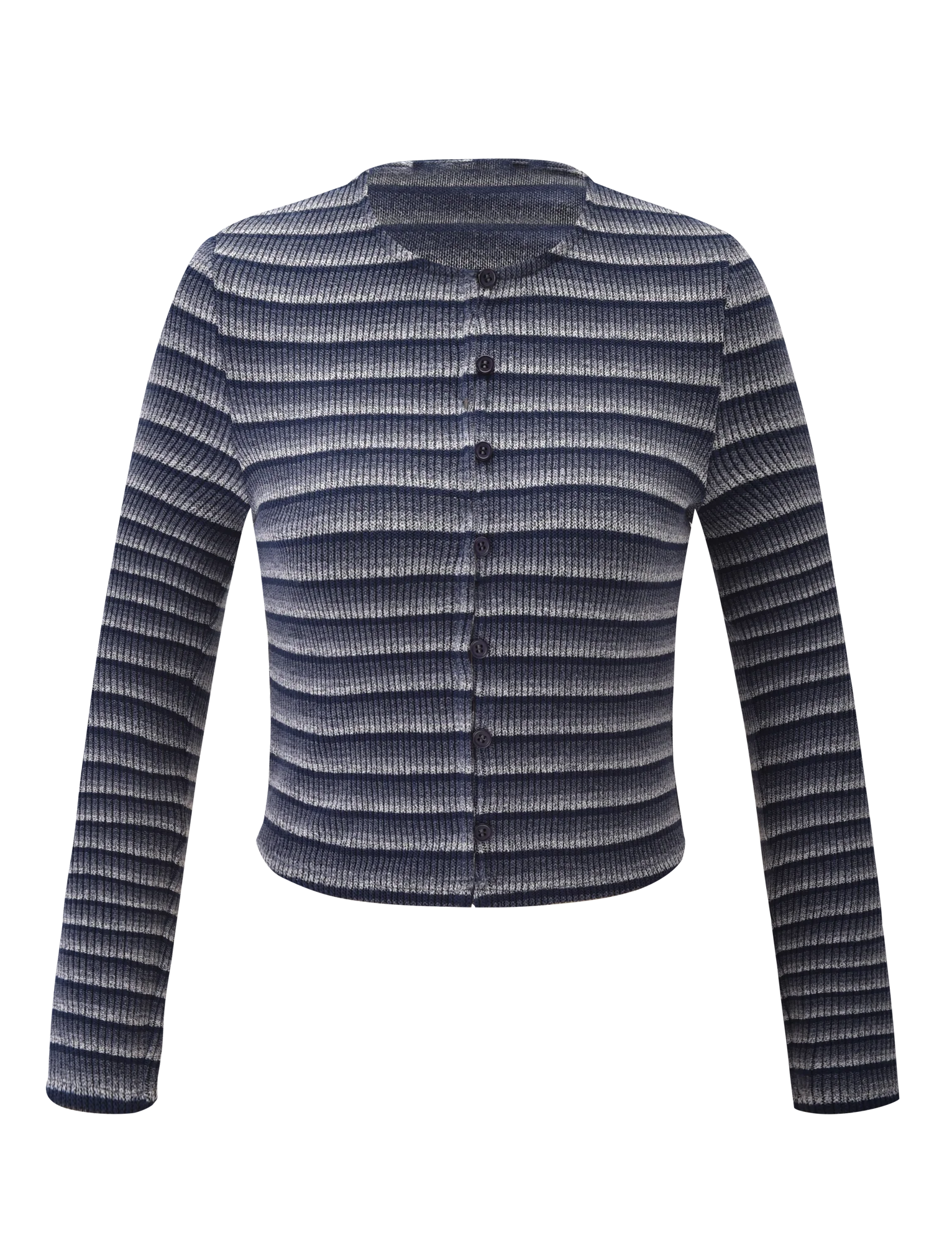 TIMARA CARDIGAN NAVY STRIPE