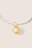 Classic Pearl 3mm Bracelet w Bead