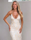 ZANA MAXI DRESS PEARL