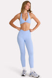 Soft Active Full Length Leggings in Sky