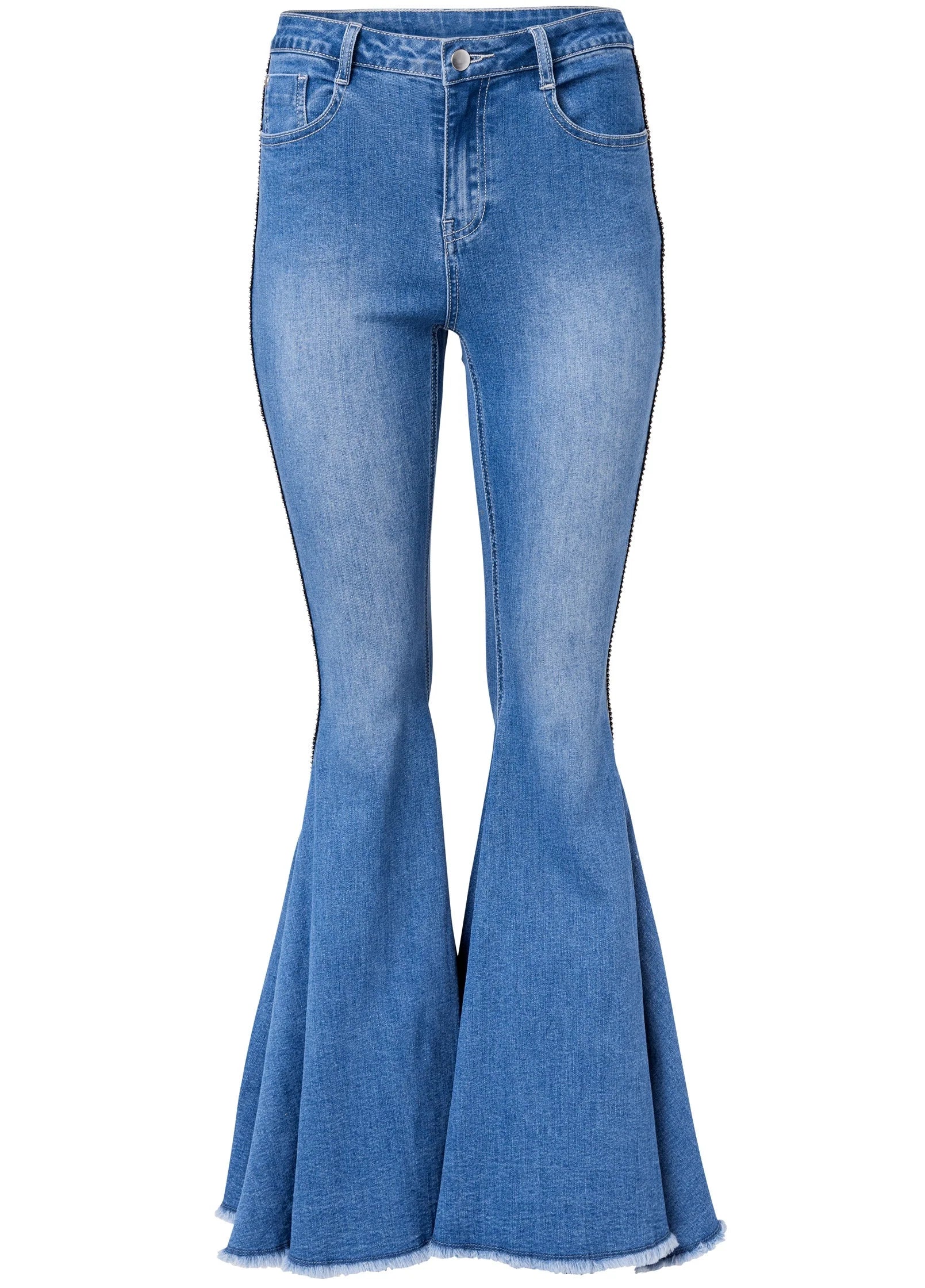 Extreme Flare Jeans Medium Wash