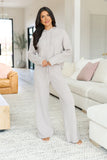 Kitt Taupe Hoodie Lounge Sweater