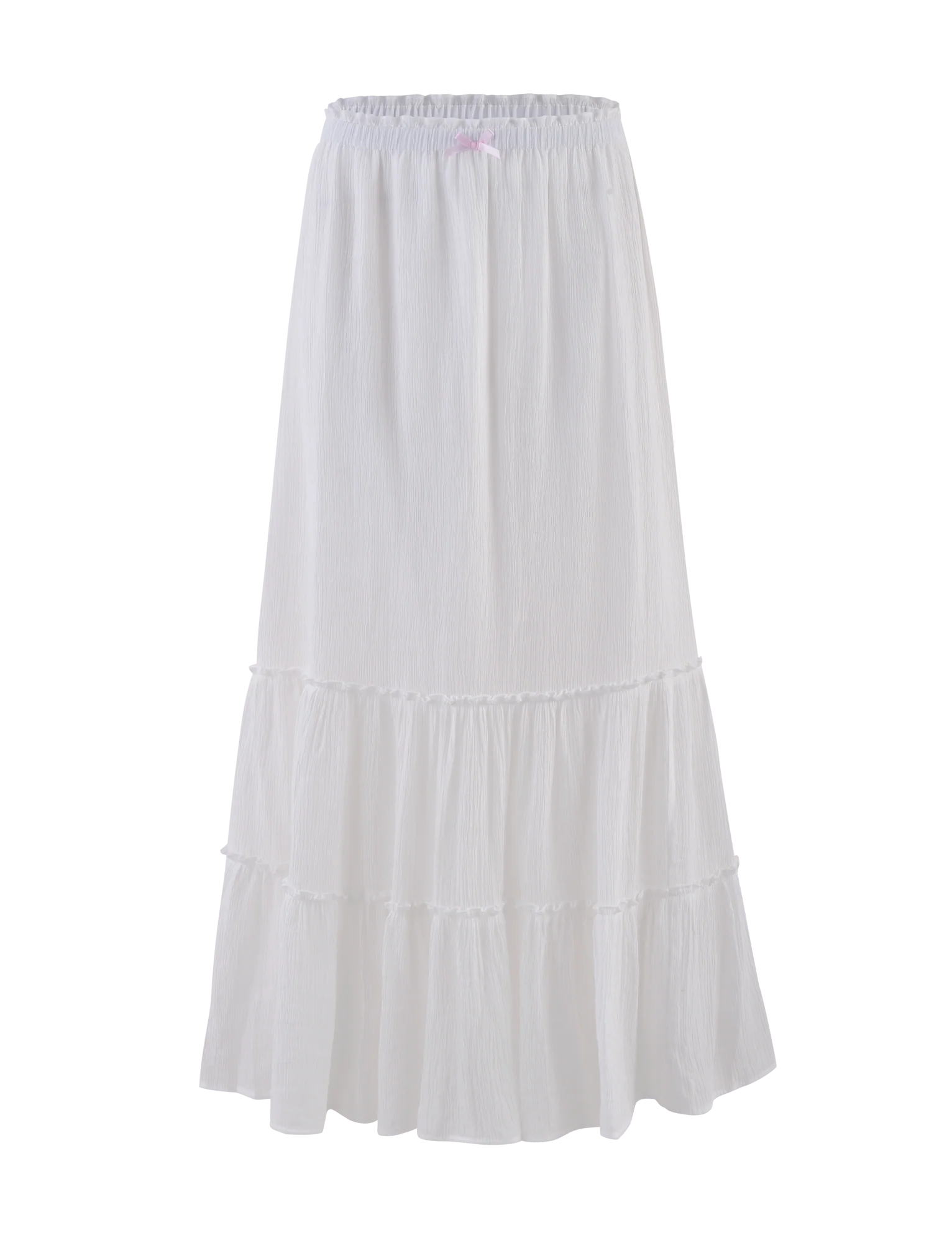ASHLYNN MAXI SKIRT WHITE