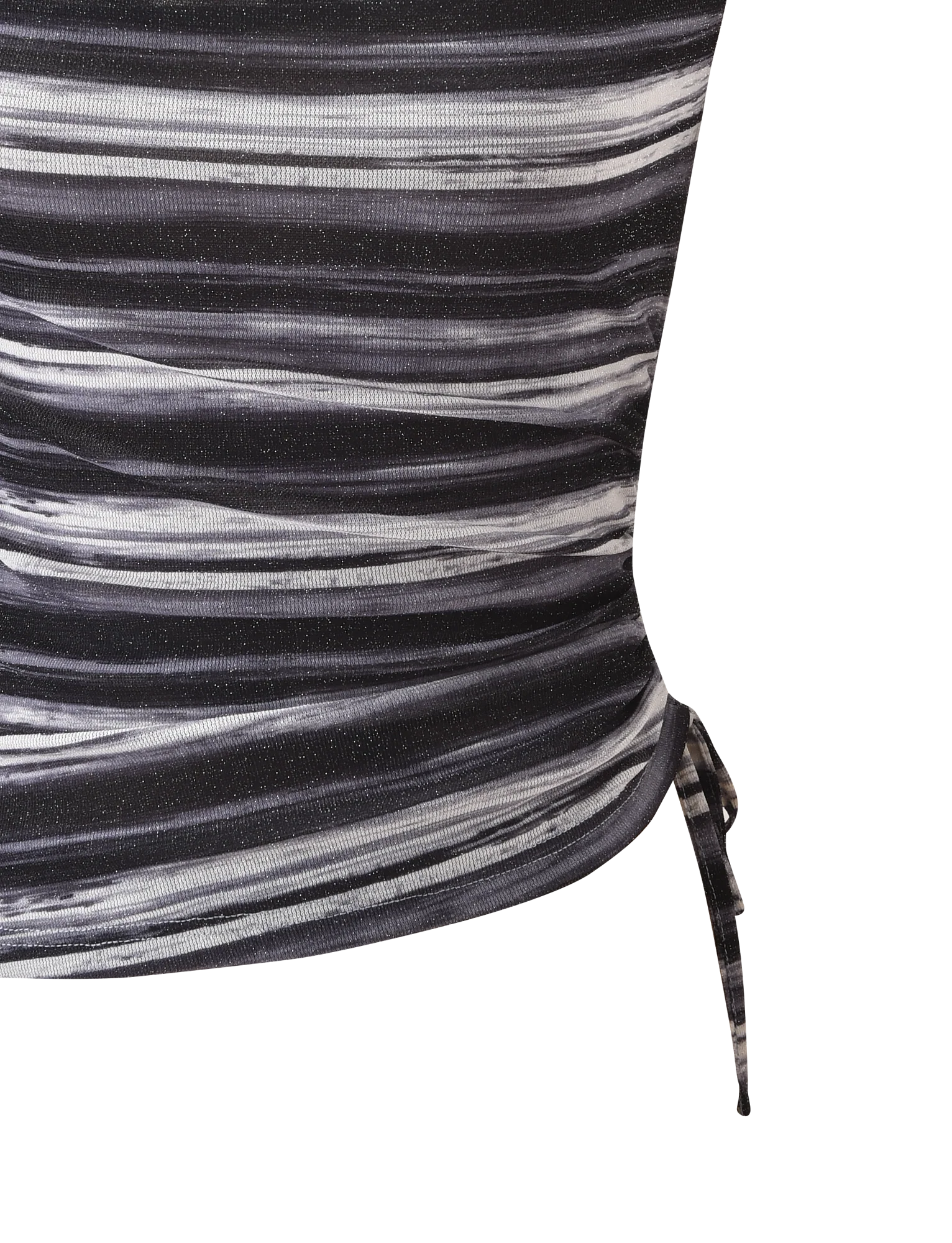 BRAELYN TOP GREY STRIPE