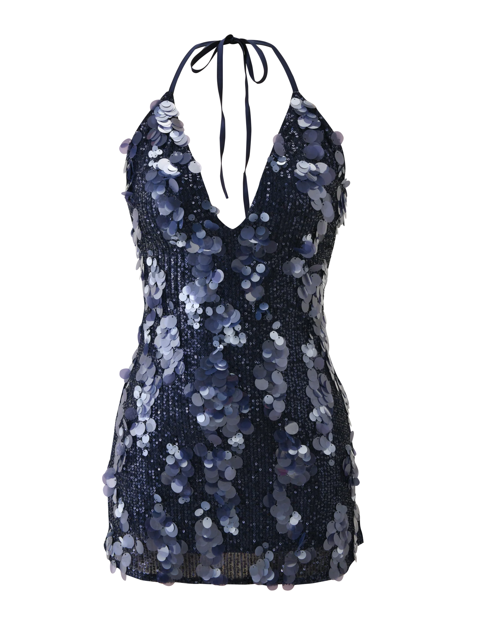 ZANA MINI DRESS NAVY SEQUIN