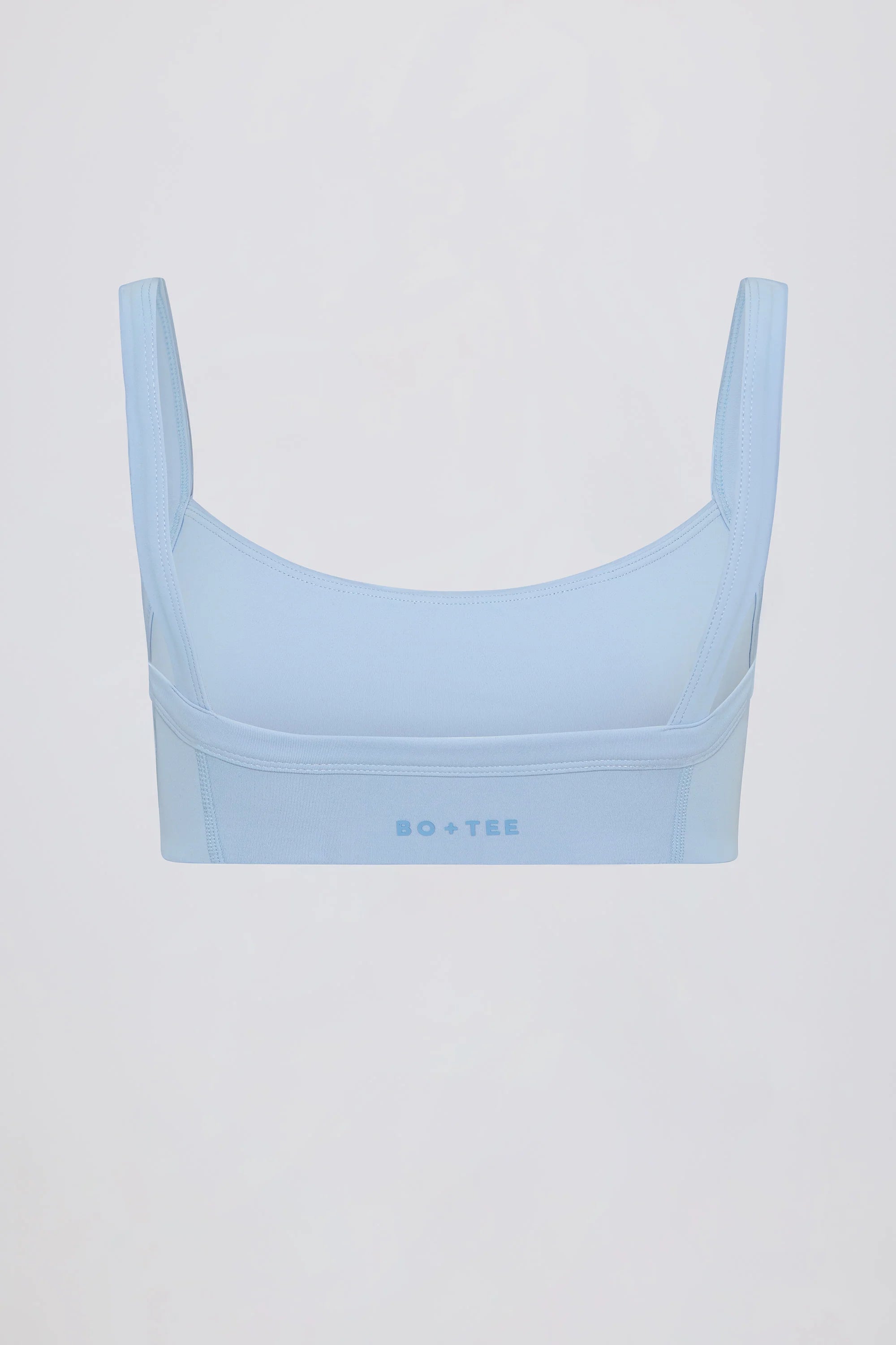 Soft Active Seam Detail Sports Bra in Sky