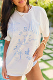 Surfs Up Cowgirl White Tee SALE