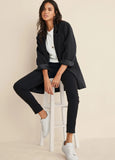 Oversized Blazer Jet Black