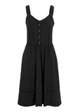 Jersey Sun Dress Black