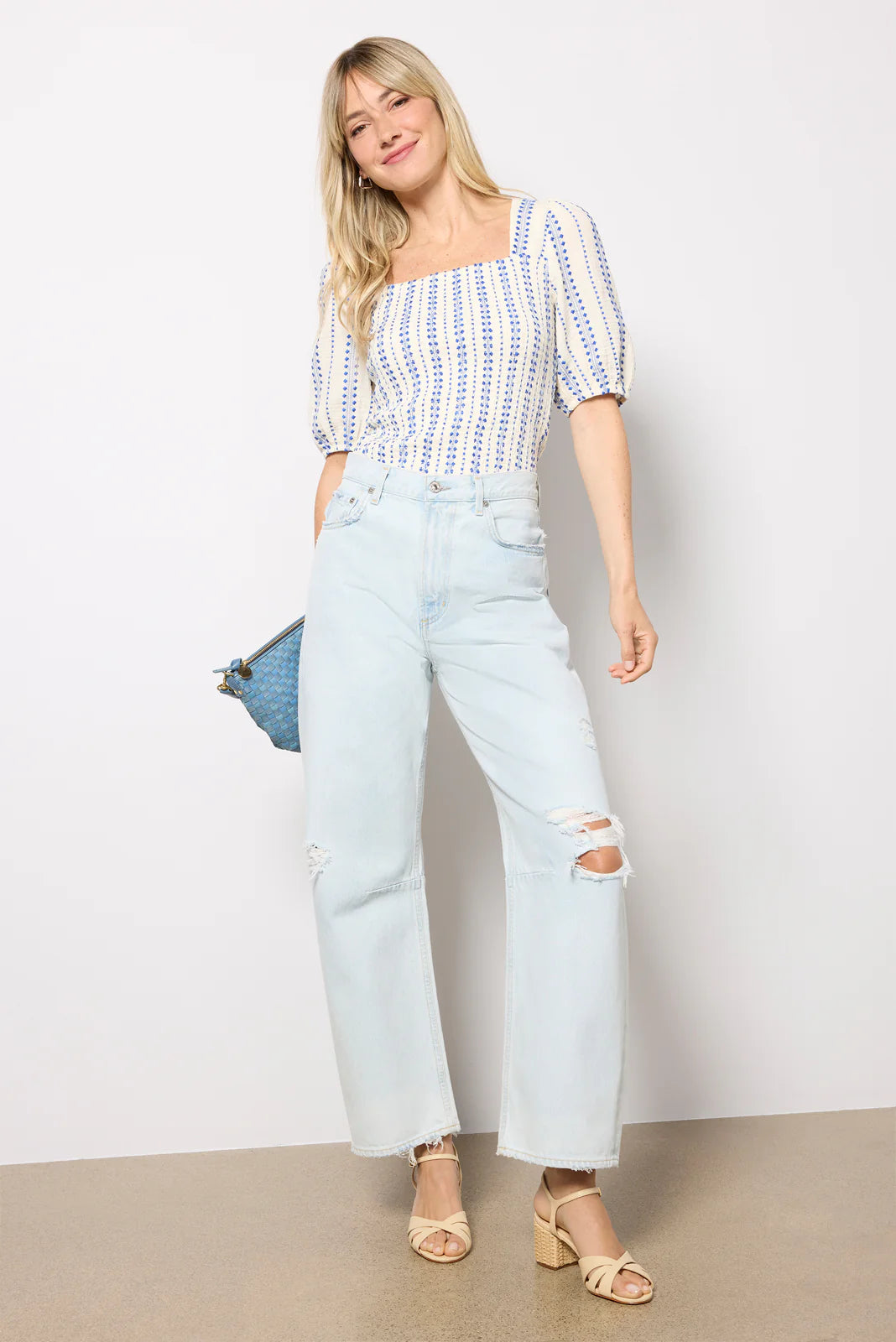 Ellison Smocked Top