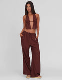 LAINEY PANT CHOCOLATE