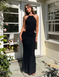EVANNA MAXI DRESS BLACK
