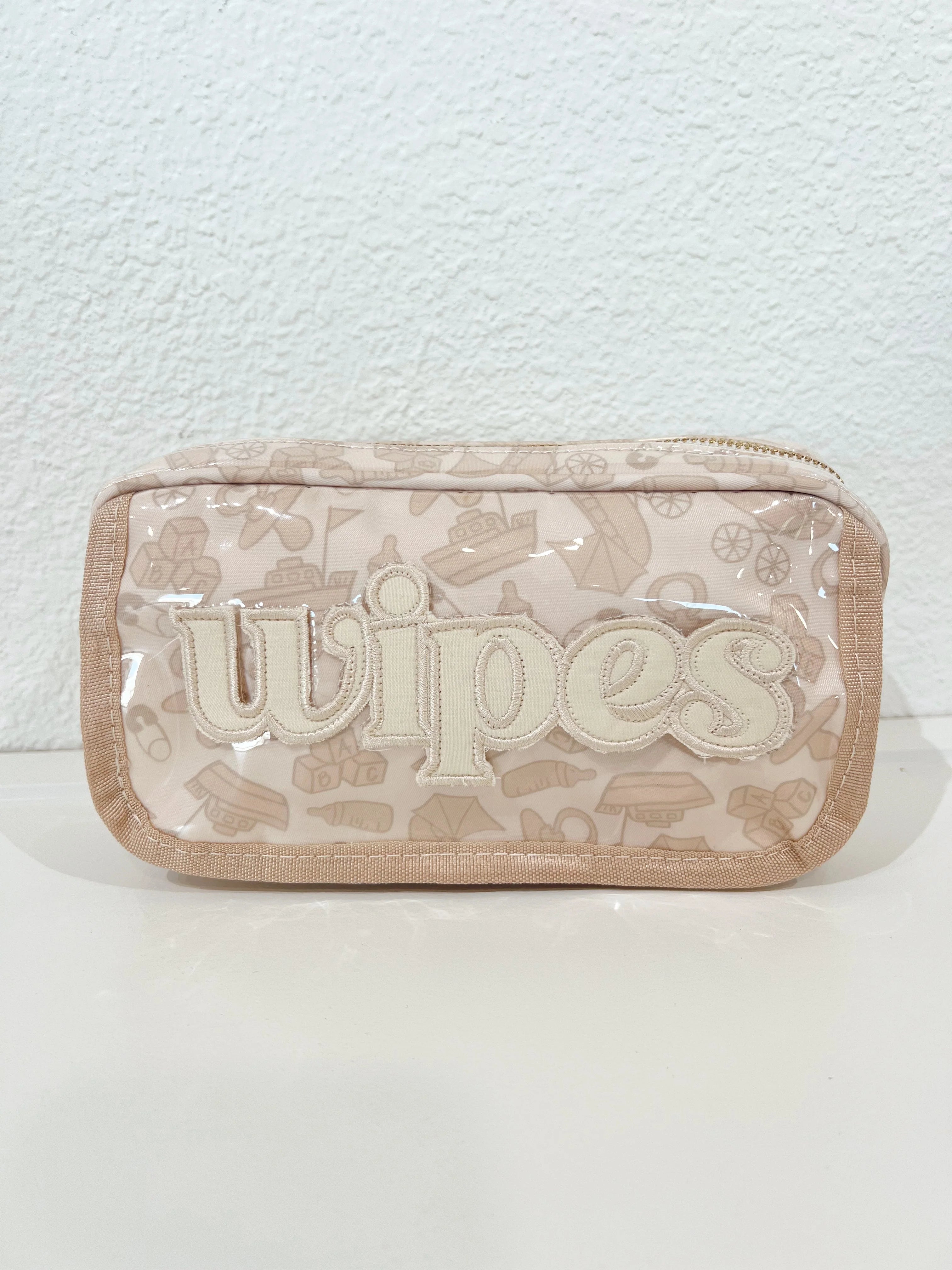 KenzKustomz Wipes Pouch Clear Coat Bag