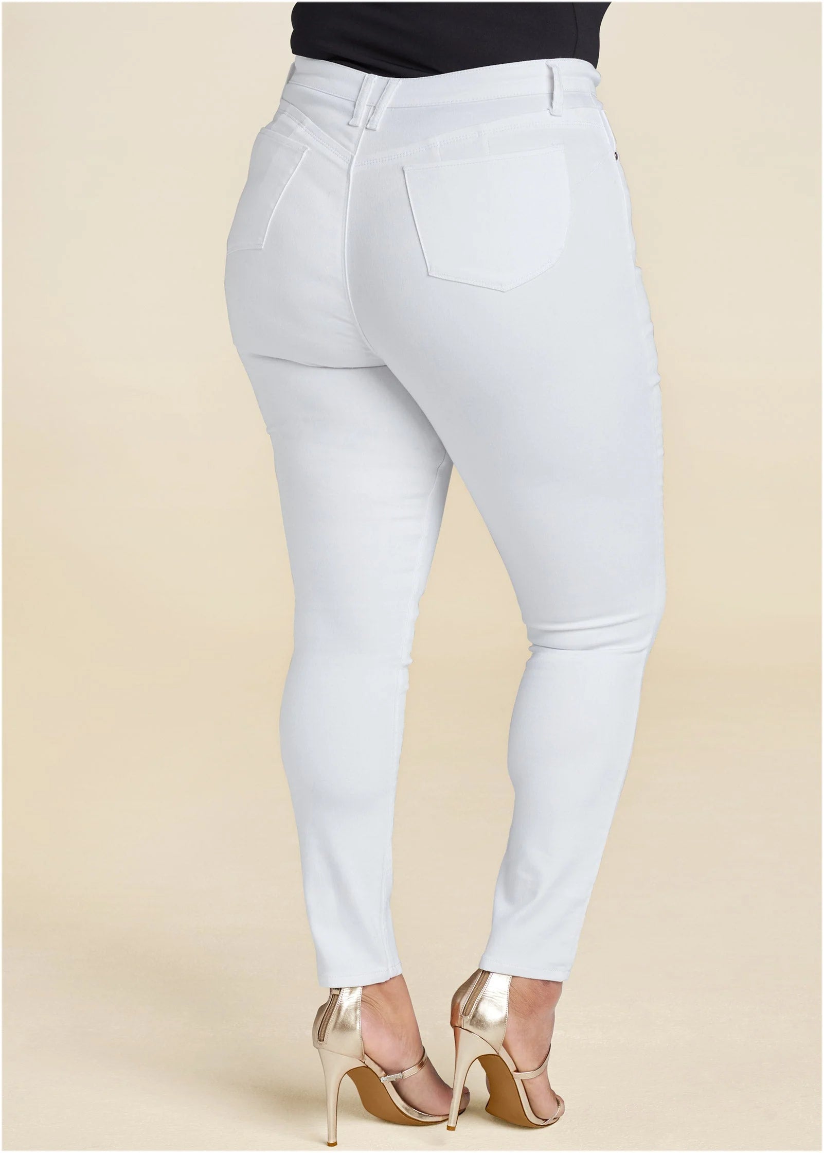 Lift Jeans White Denim