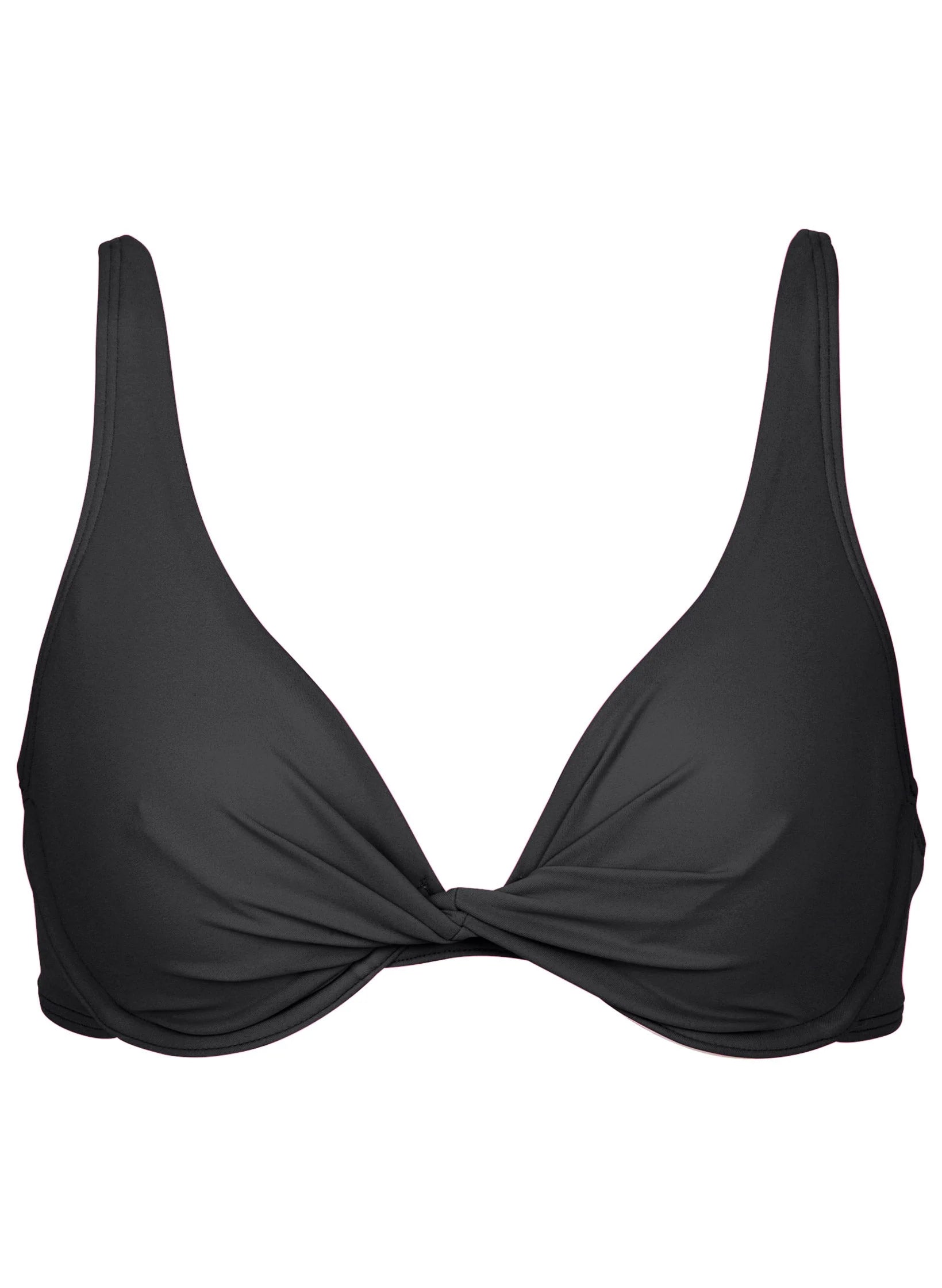 Antigua Twist Bikini Top Jet Black