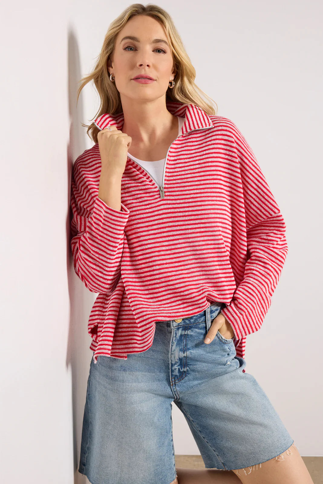 Besos Quarter Zip