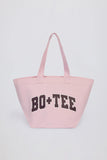 Oversized Tote Bag in Powder Pink