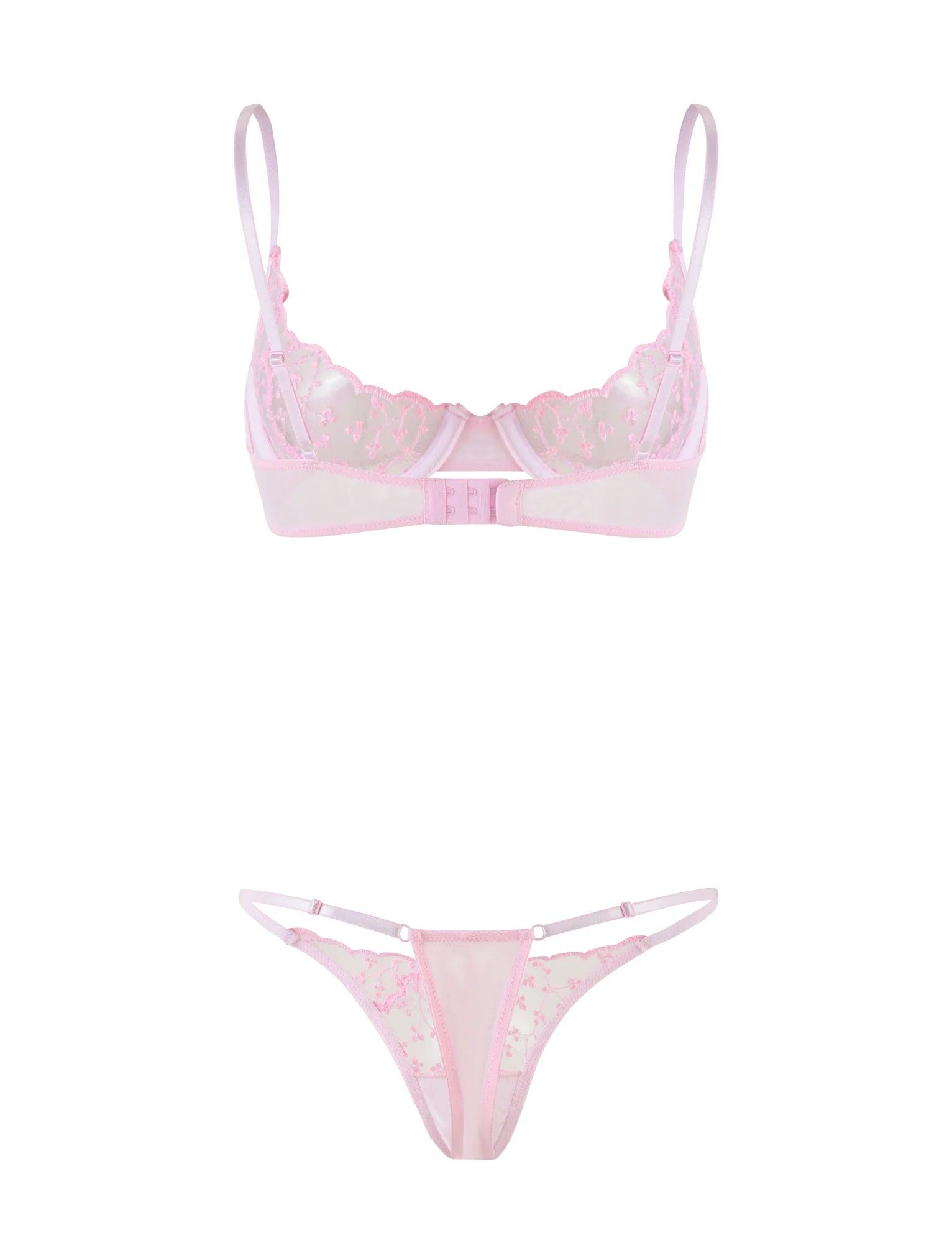TALIYAH SET PINK BABY PINK