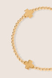 Signature Cross 3mm Gold Bracelet Gold