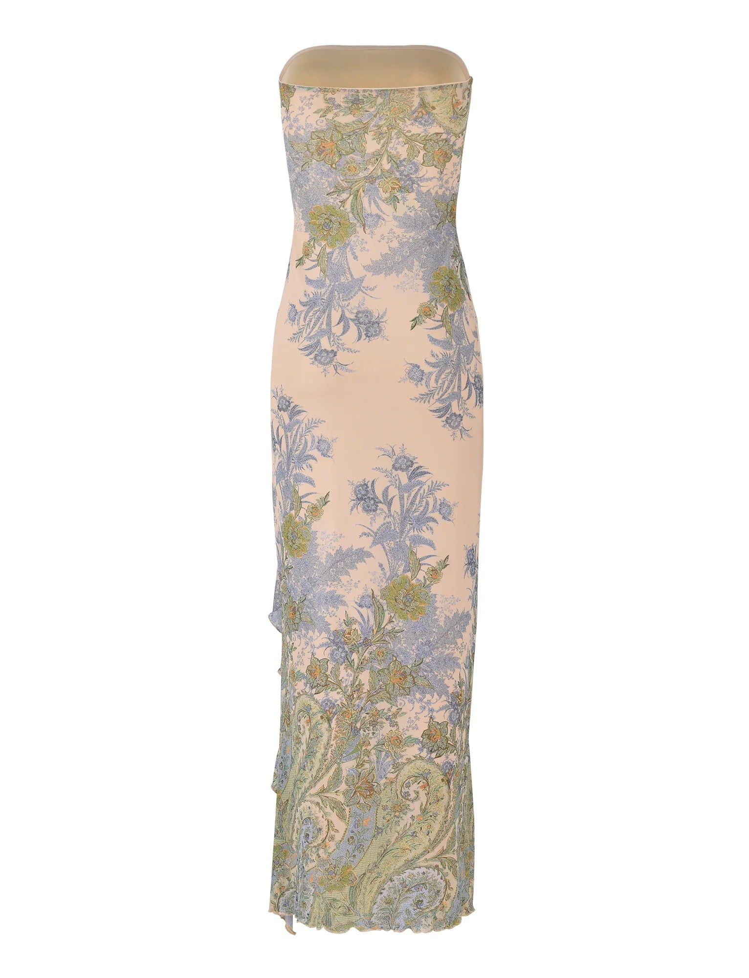 THEO MAXI DRESS MULTI PAISLEY TAPESTRY