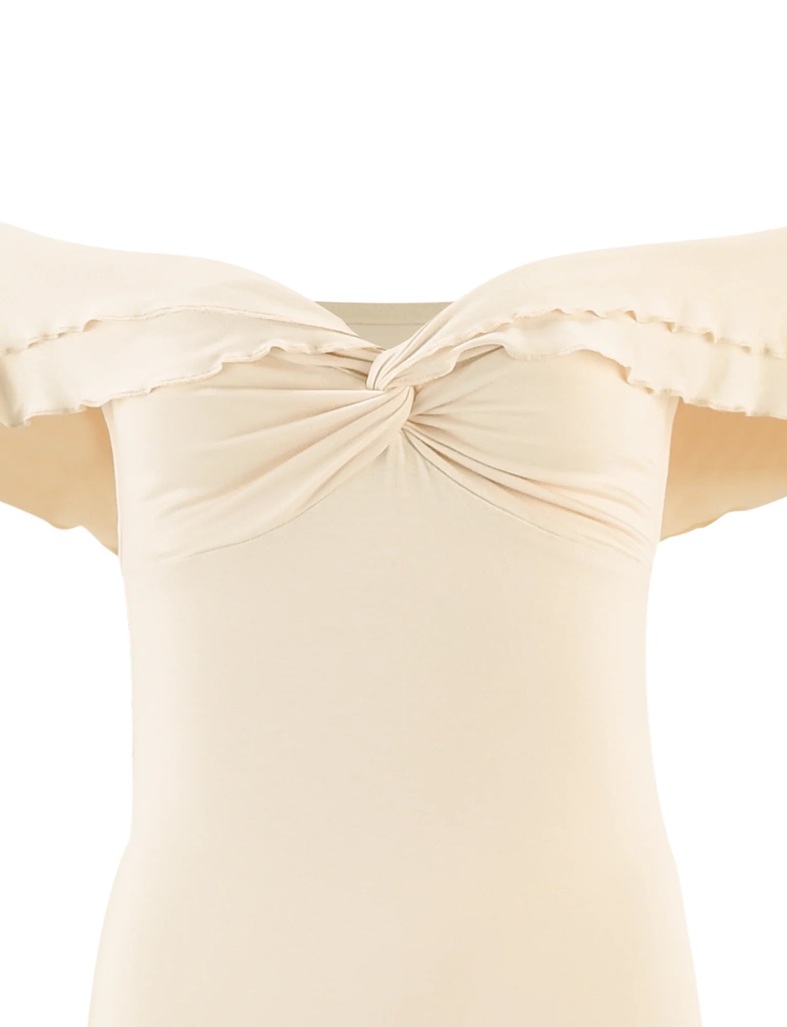 DENALI MAXI DRESS WHITE BONE