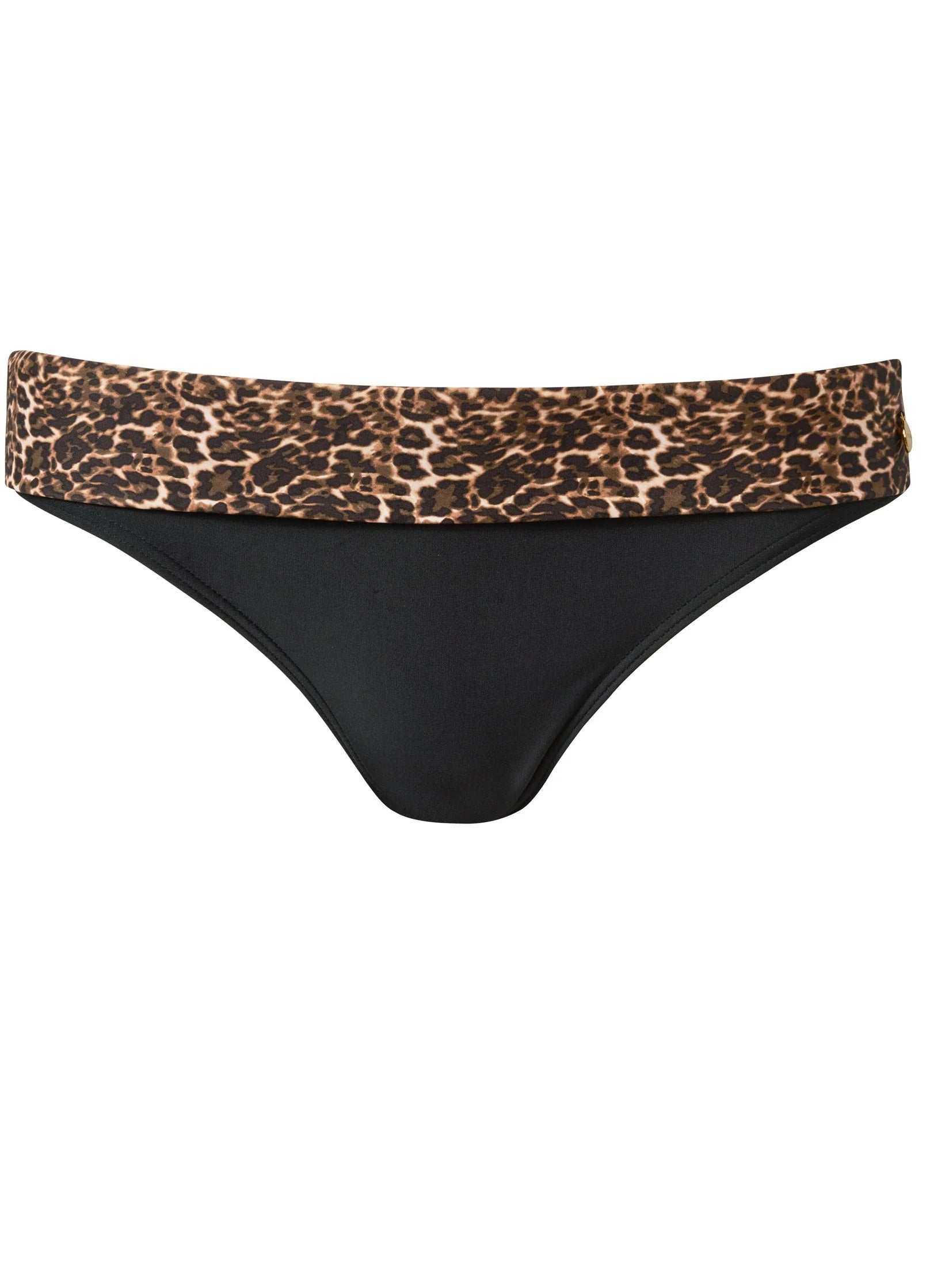 Mid Rise Bikini Bottom Cats Eye