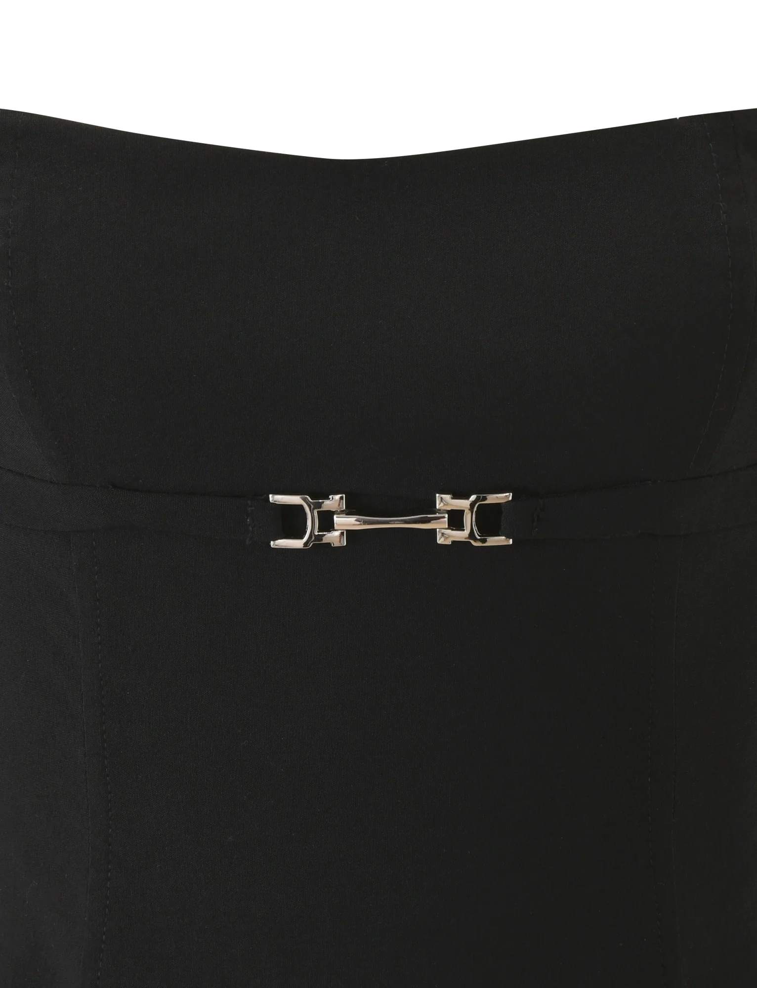 KITTIE BUCKLE TOP BLACK
