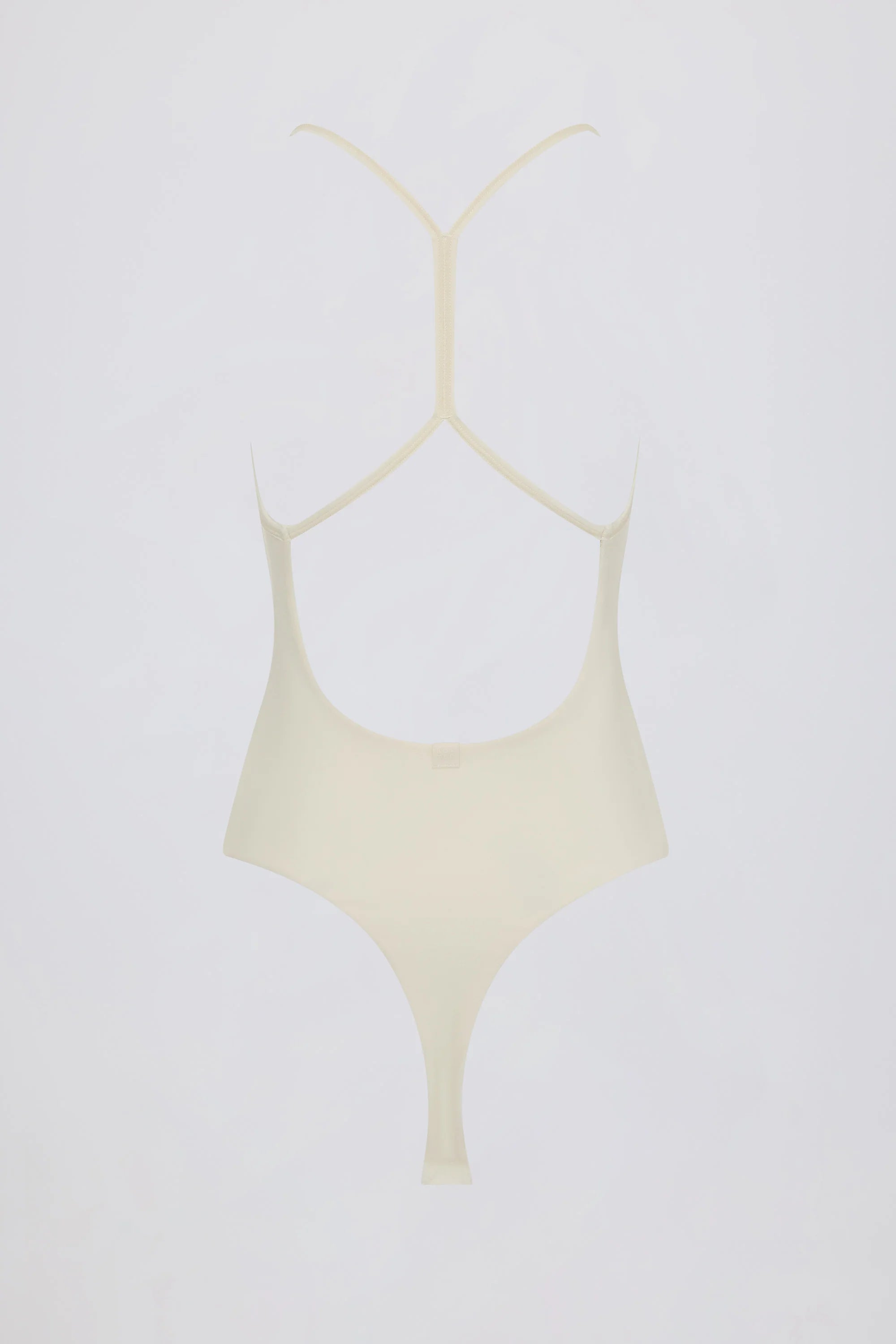 Cut Out Bodysuit in Oat