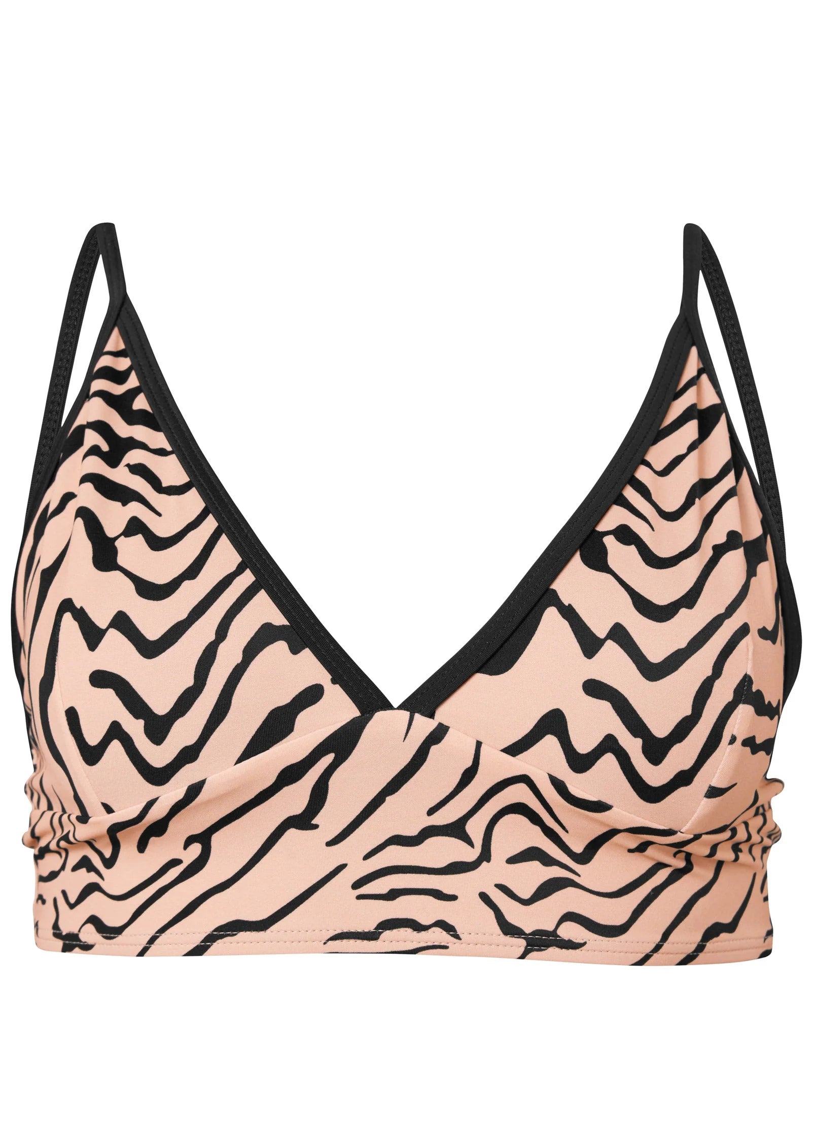 By The Sea Triangle Top Flirty Tigress