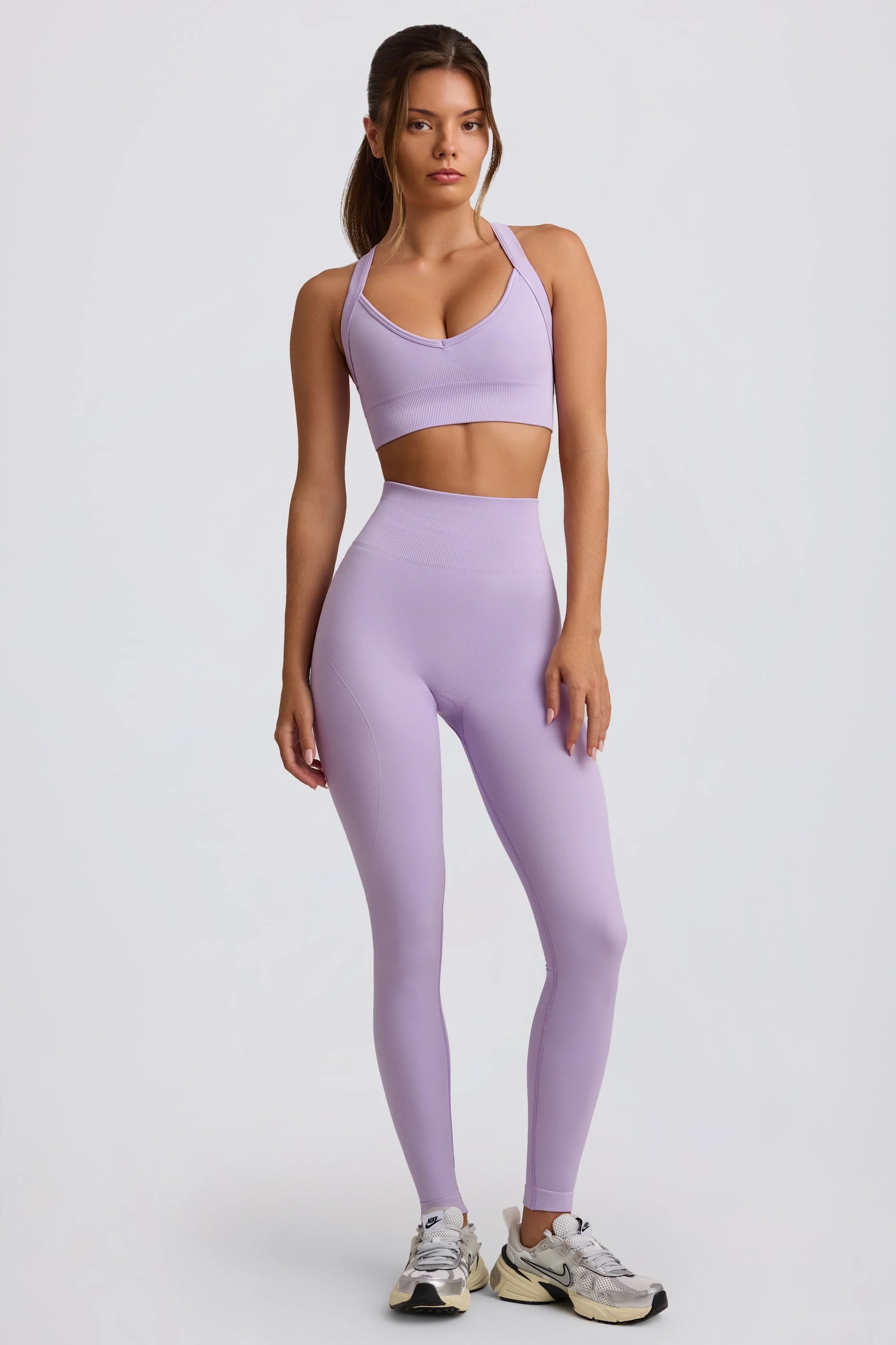 Super Sculpt Seamless High Waist Leggings in Lavender