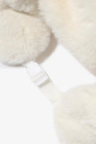 Faux Fur Trapper Hat in Ice