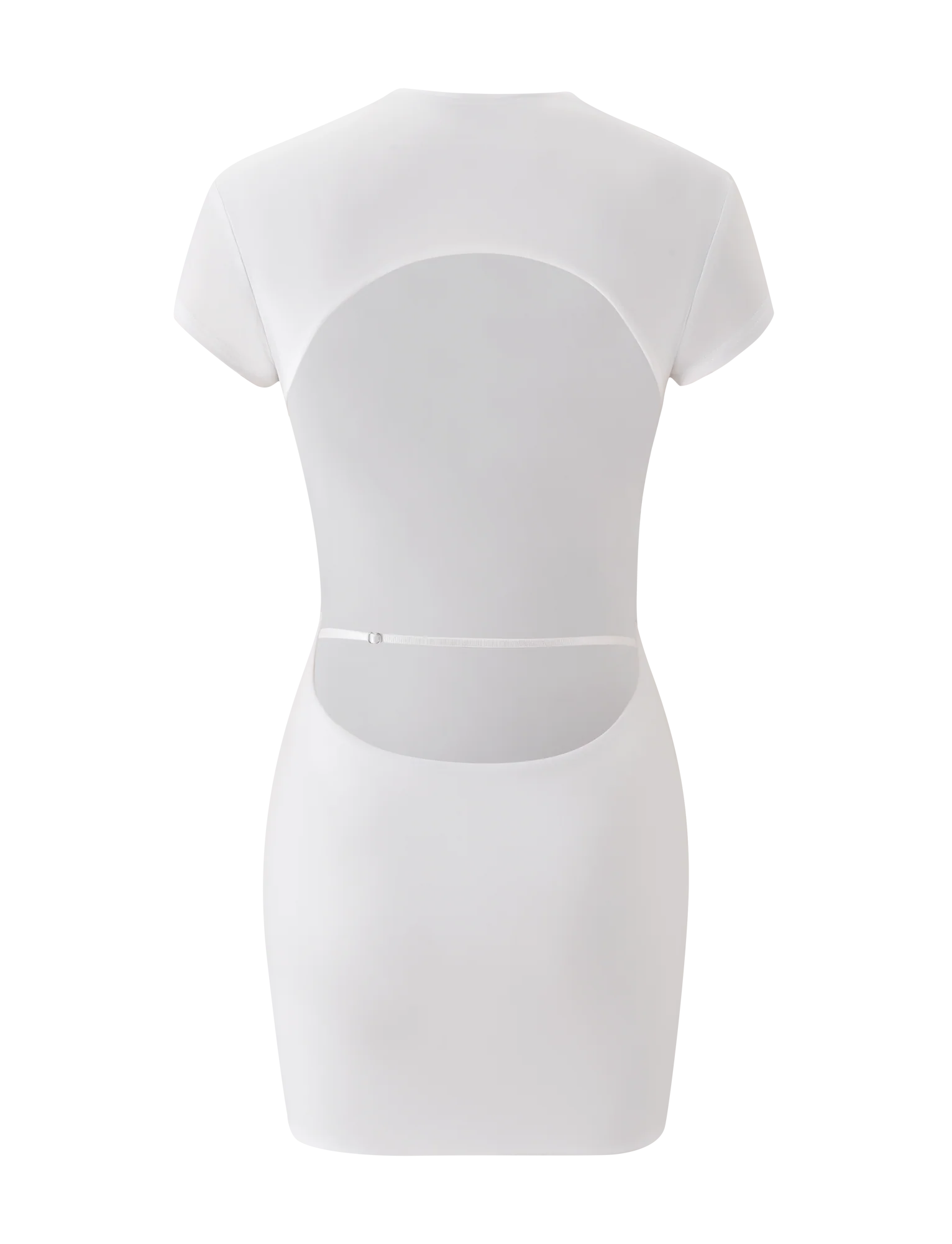 EMILY MINI DRESS WHITE