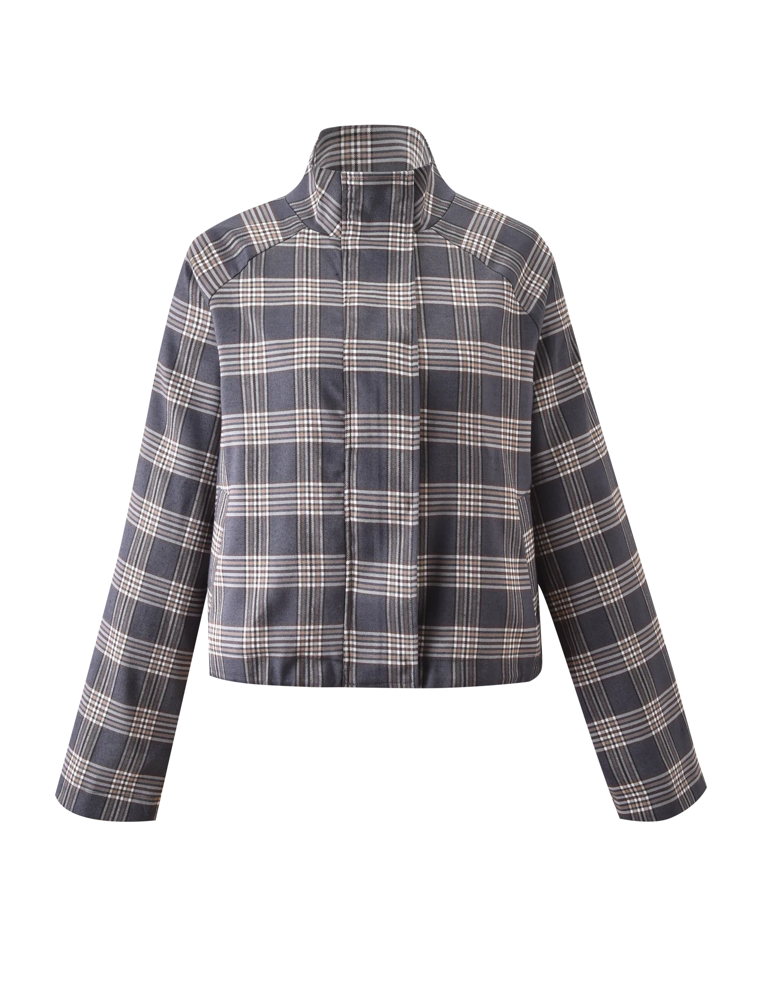 LENNEX JACKET GREY CHECK