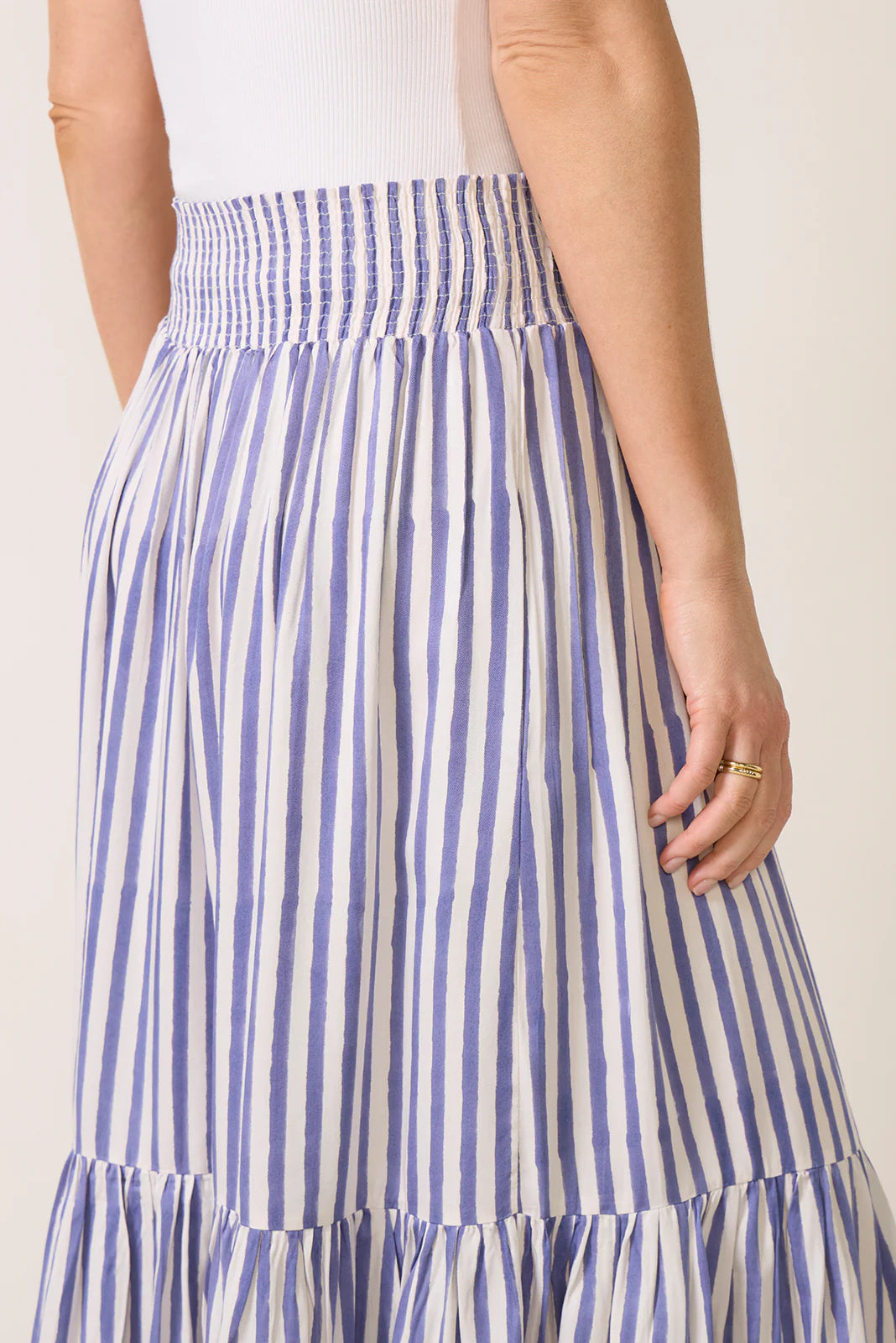 Shirred Skirt