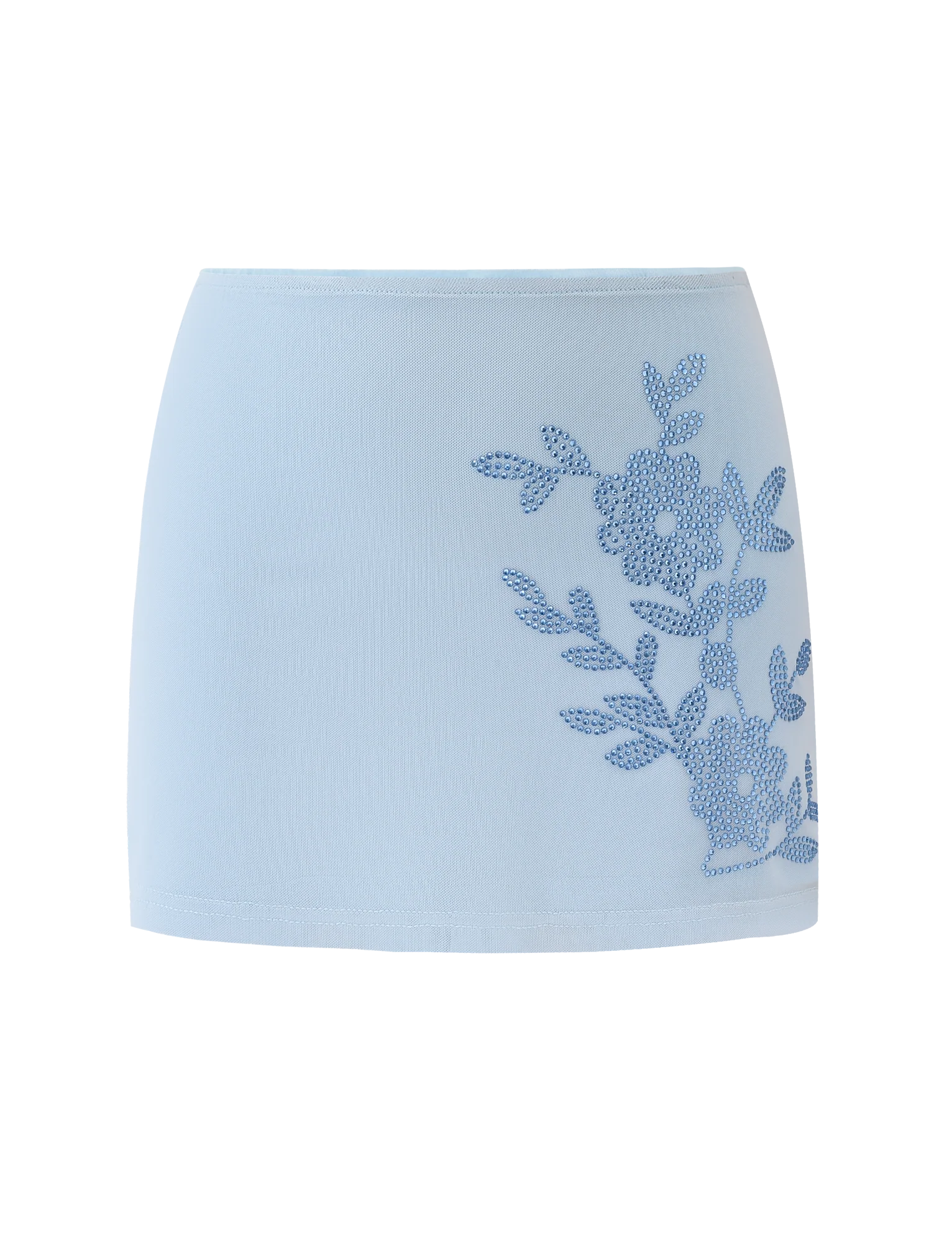 OCTAVIA MINI SKIRT BABY BLUE