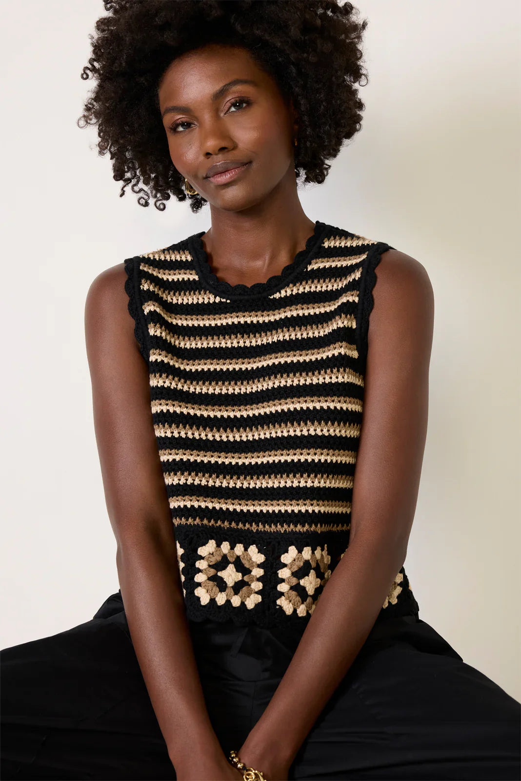 Hazel Crochet Tank