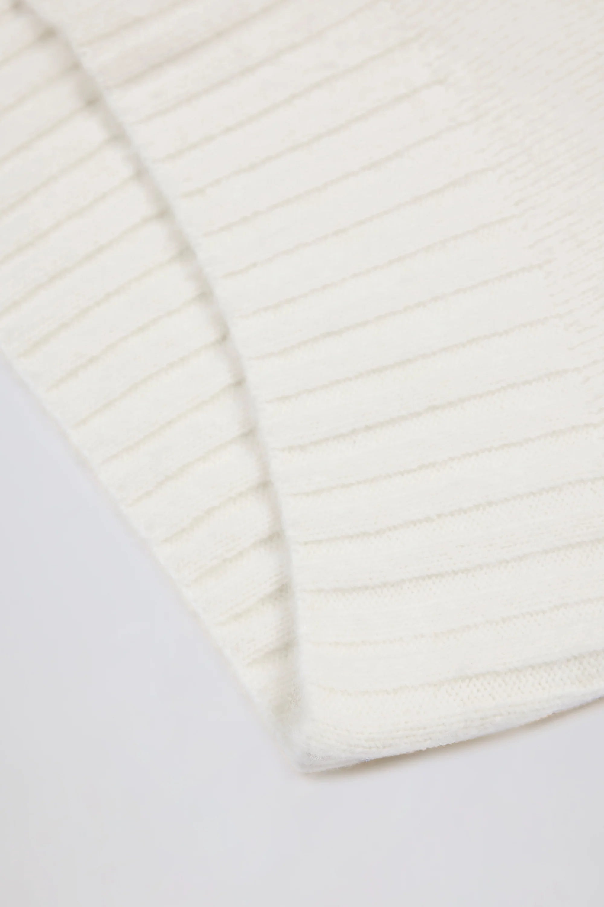 Soft Knit Oversized Jumper in Coconut