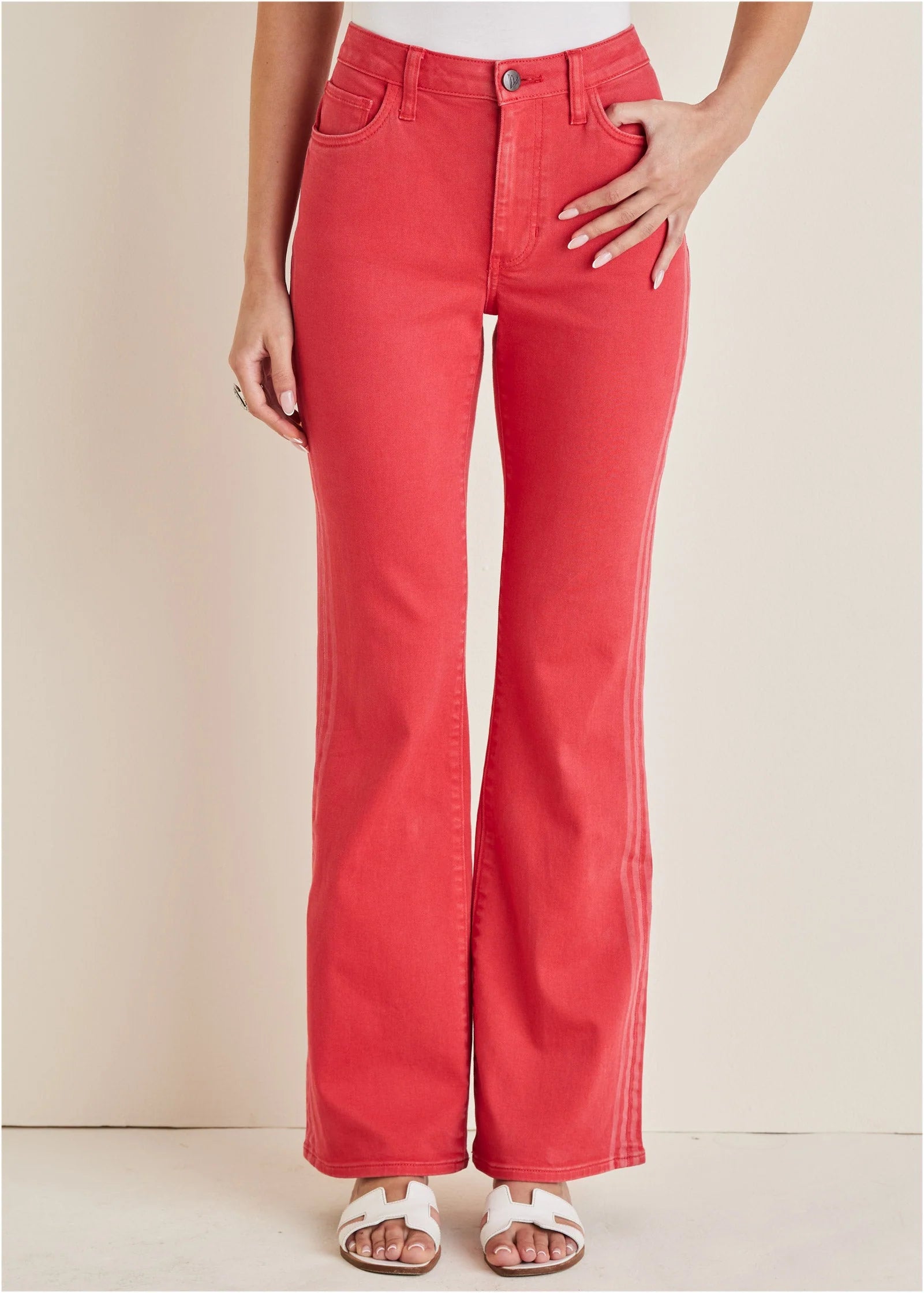 Americana Bootcut Jeans Scarlet