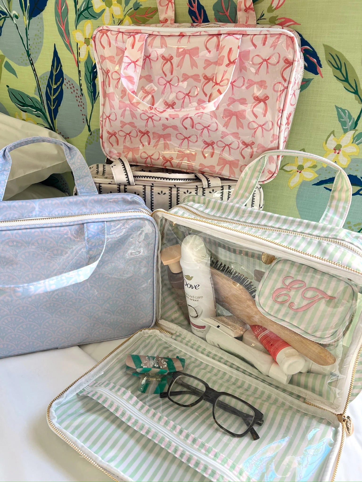 KenzKustomz Clear Coat Toiletry Case