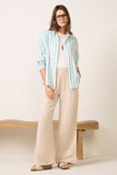 The Perfect Striped Button Up