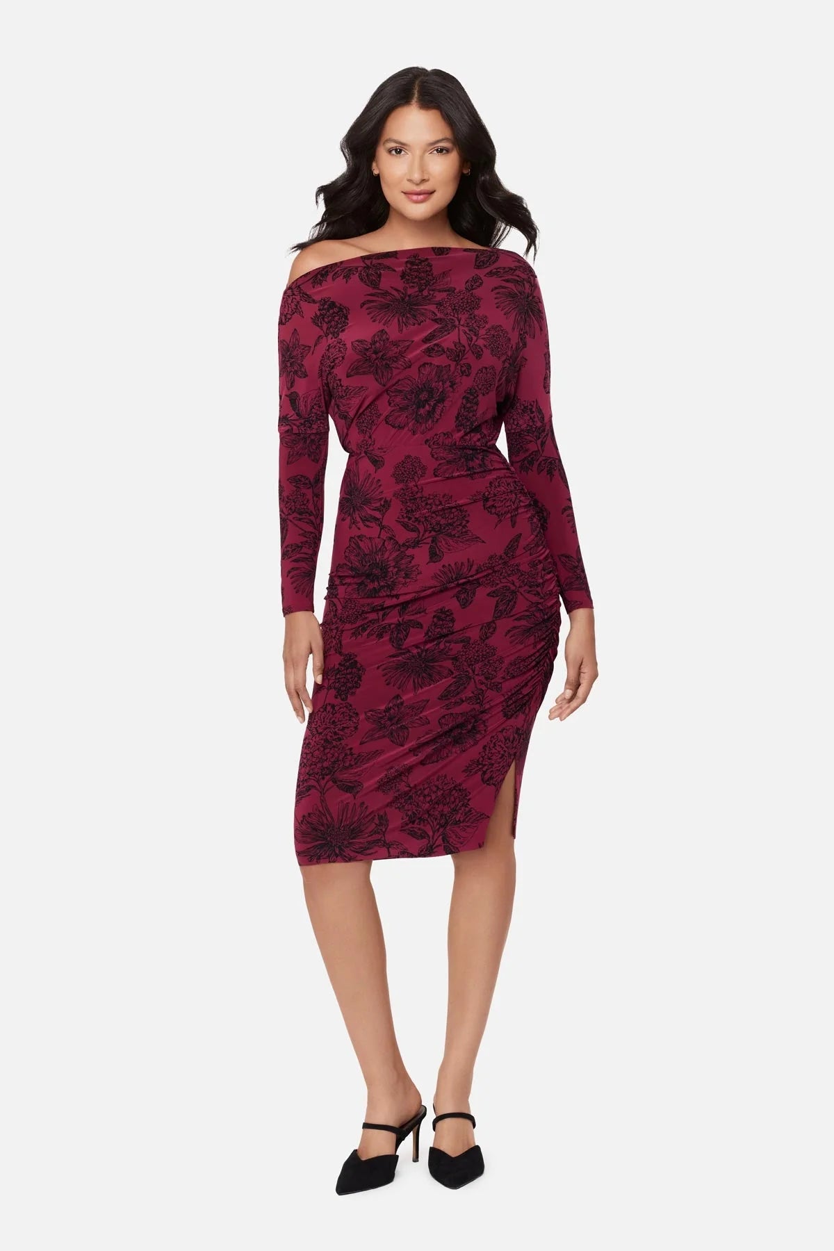 Niki Shaping Dress in Sketch